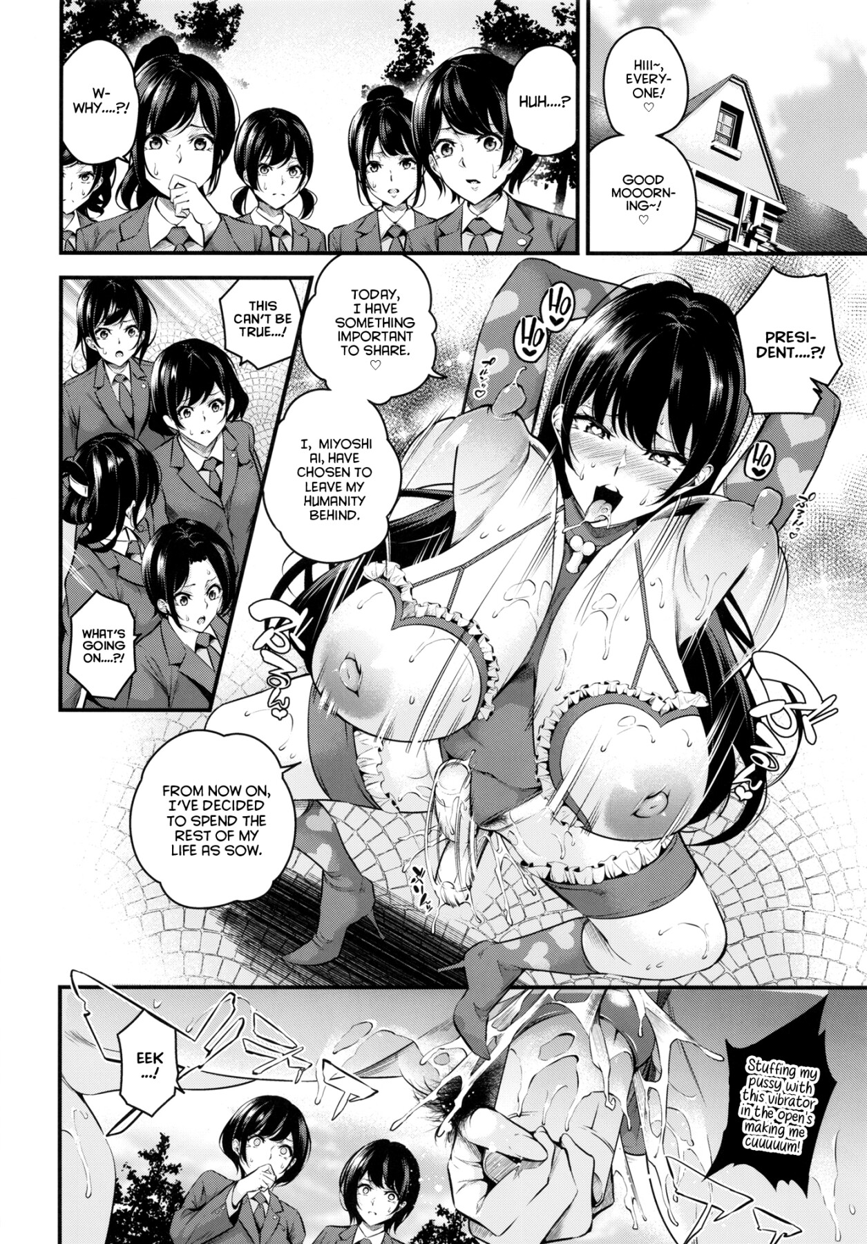 Hentai Manga Comic-Sow President of the Shiramine Academy-Read-43